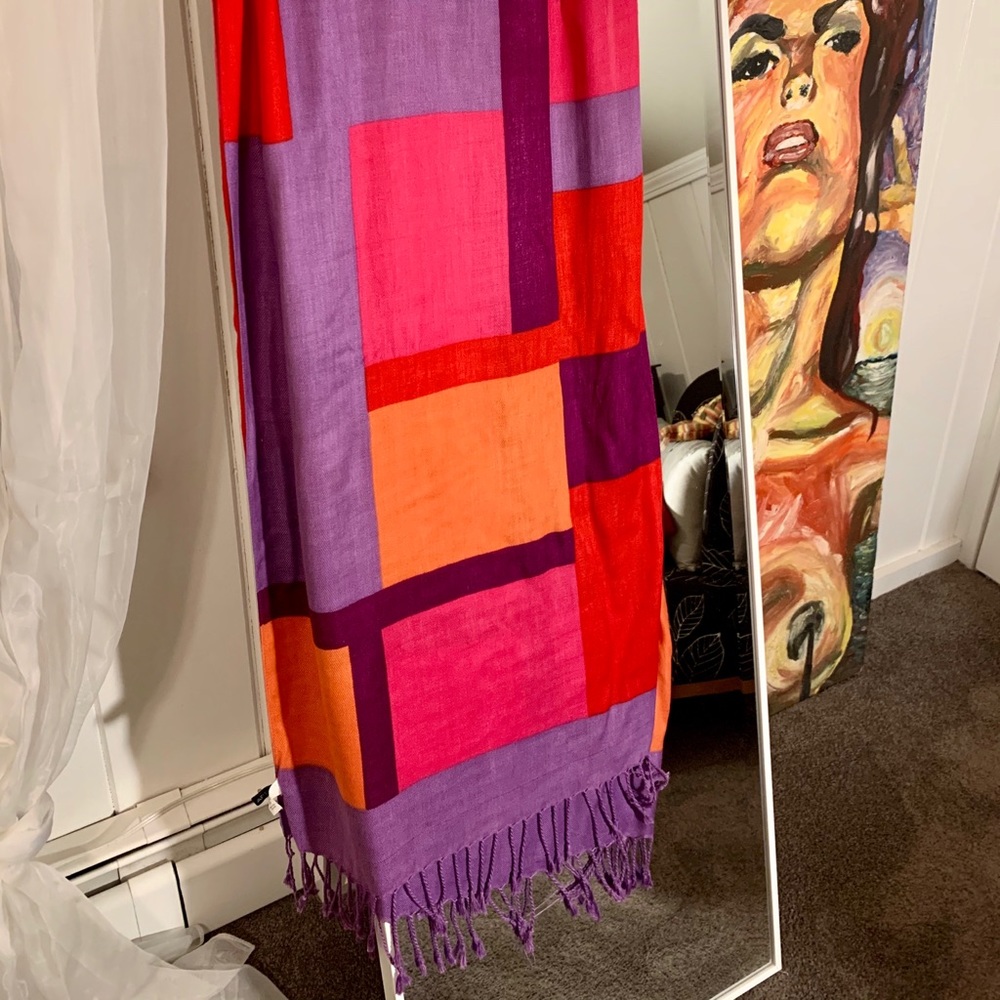 Apt 9 Long Multicolored Scarf